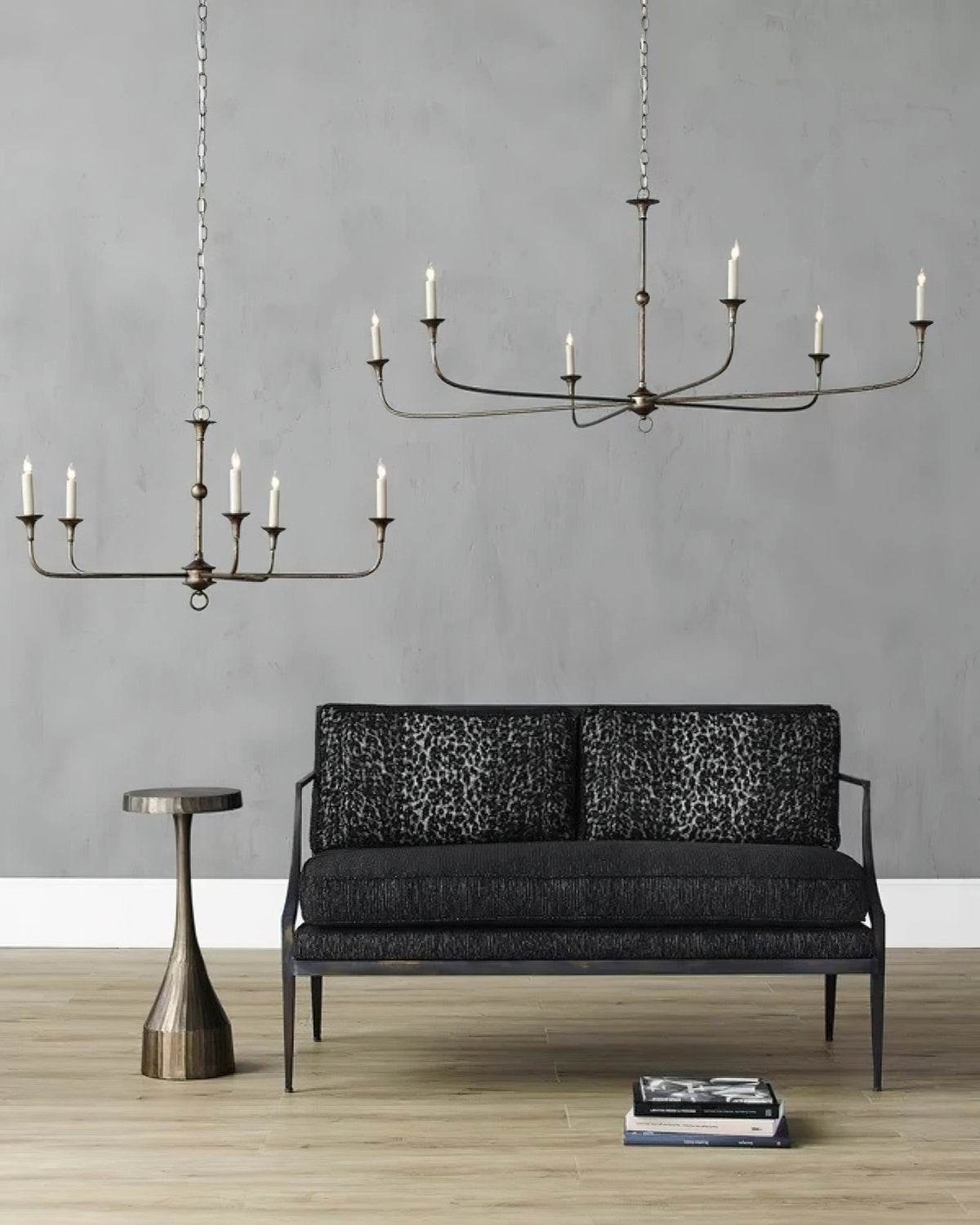 Kaarslamp Kroonluchter Messing Metaal Goud Zwart Wit Nikkel Woonkamer Eetkamer 5 6 Armen Hanglamp Vintage Kaarsenkroonluchter | Sansoti