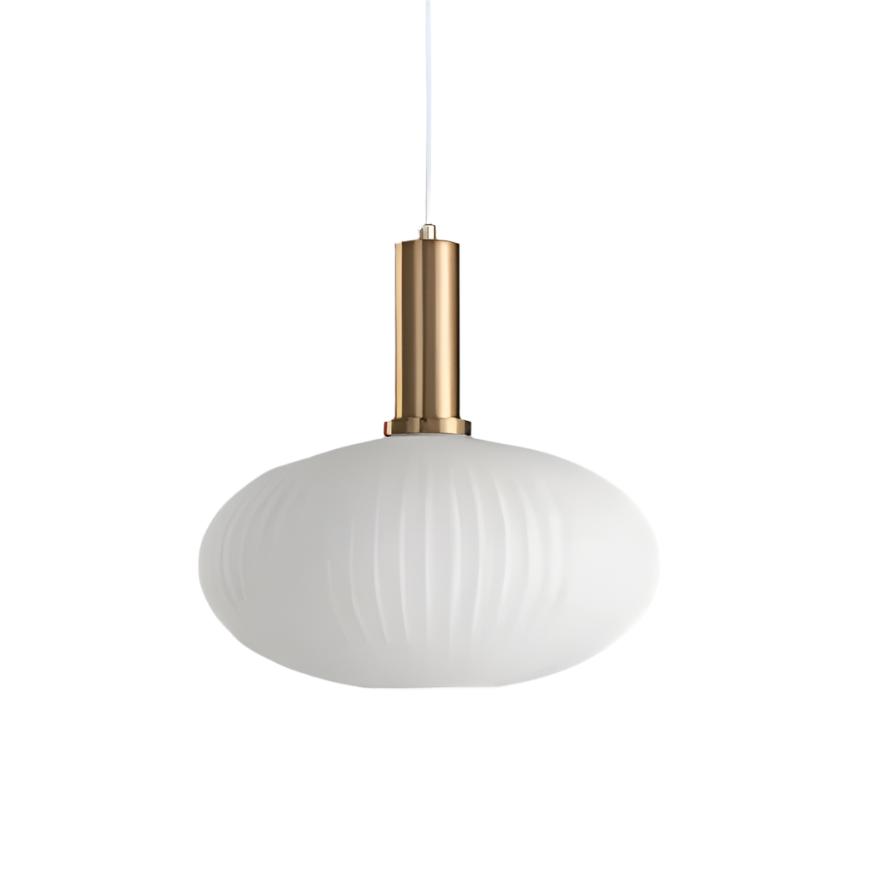 Hanglamp Gekleurd Glas Retro Nordisch E27 Wit Groen Roze Ø13 Ø30 Eetkamer | Sansoti