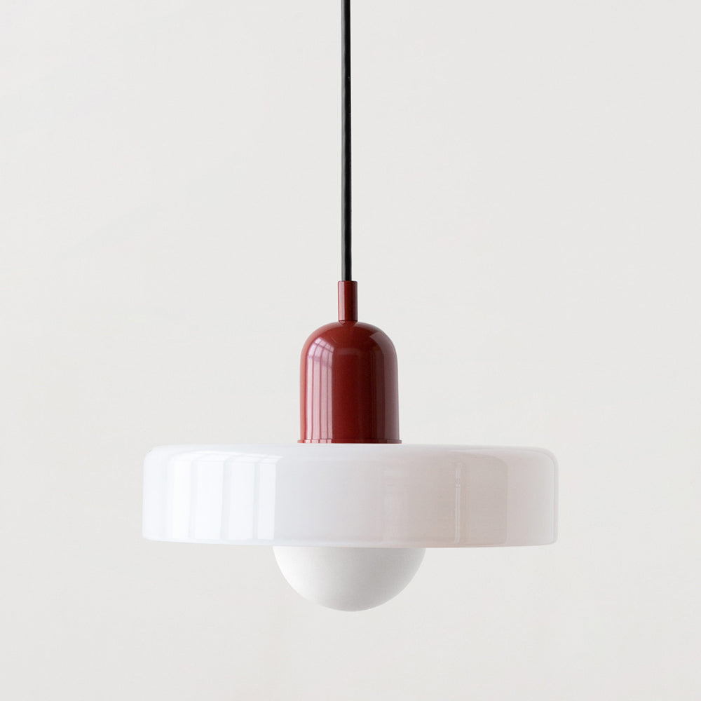 Adjustable Glass Pendant Lamp with Bauhaus Design – Dining Room and Living Room Lighting | Sansoti