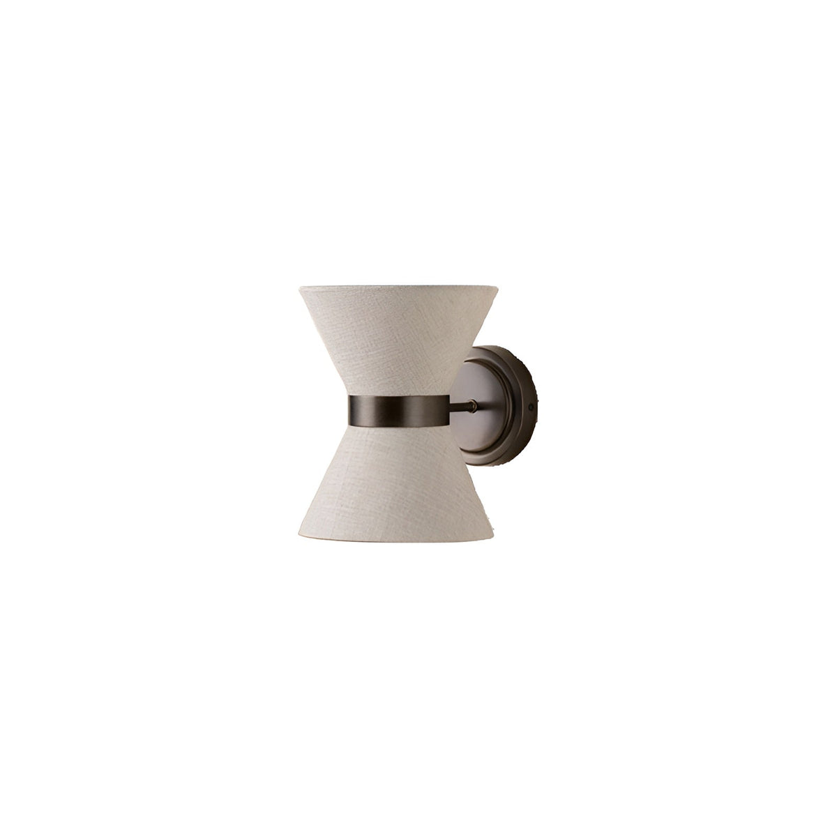 Wabi Sabi Seiden-Wandlampe G9 Ø24cm Warmes Licht Wandbeleuchtung Schlafzimmer Wohnzimmer Japandi Design | Sansoti