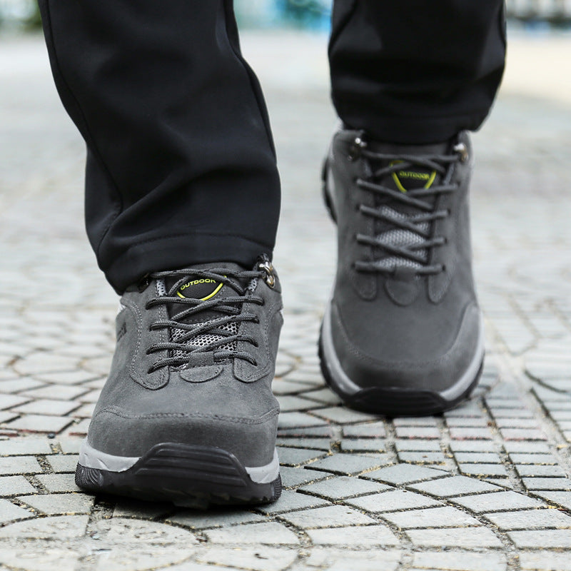 Ergonomische Wanderschuhe mit orthopädischer Unterstützung Grau für Outdoor und Wandern | Sansoti