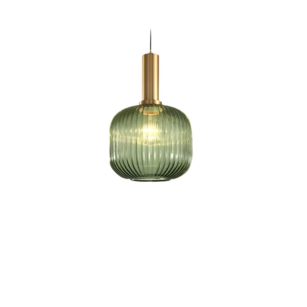 Hanglamp Gekleurd Glas Retro Nordisch E27 Wit Groen Roze Ø13 Ø30 Eetkamer | Sansoti