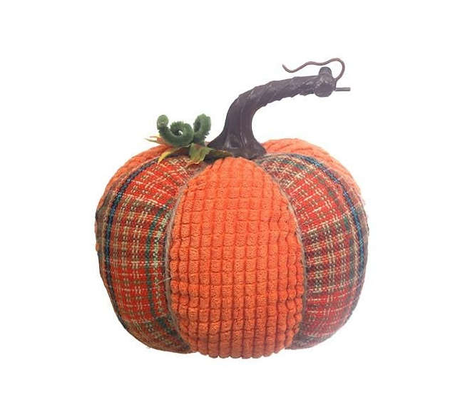 Mini-Kürbisse aus Stoff, herbstliche saisonale Dekoration für Tisch und Wand, Halloween, Thanksgiving, Feiertage und Wohnräume | Sansoti