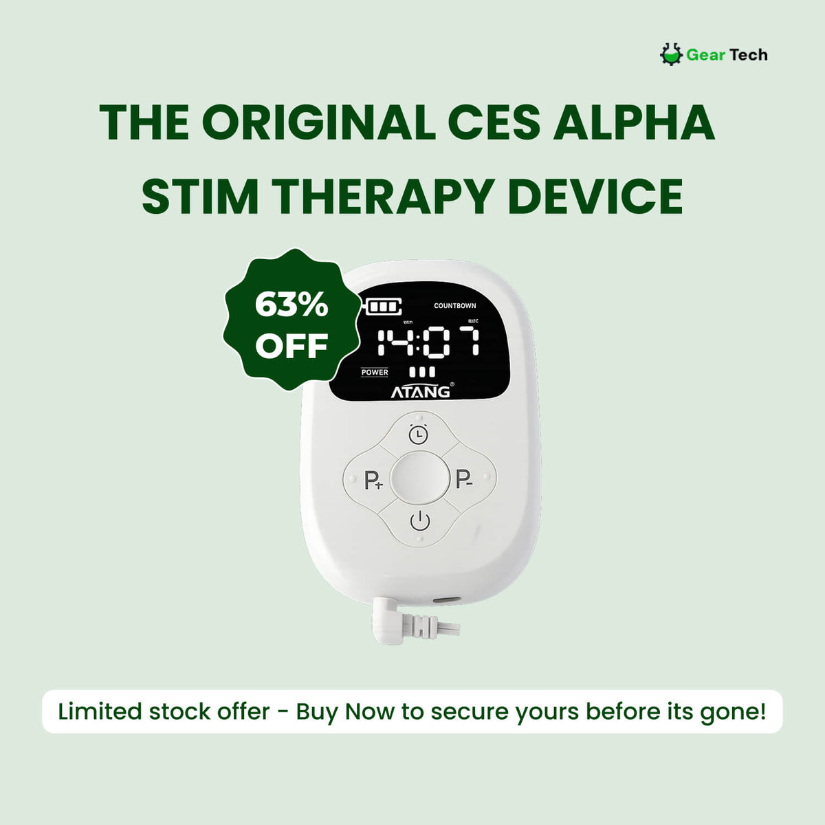 Relaxation device with electrical microstimulation, rechargeable, for optimizing sleep and reducing stress at home | Sansoti