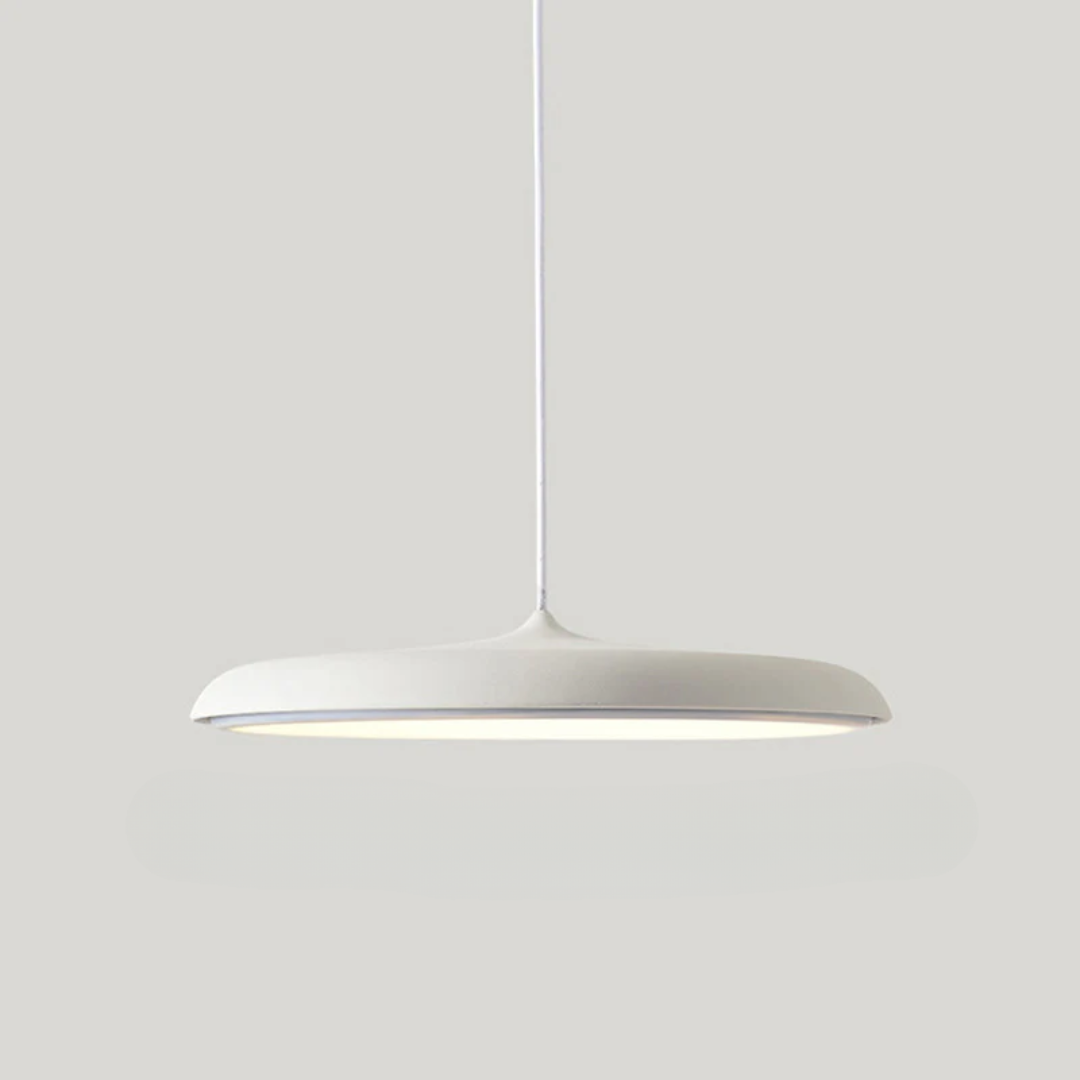 LED Hanglamp Metaal Acryl 40 cm Blauw Eettafel Woonkamer Hal Scandinavisch Design Minimalistisch | Sansoti