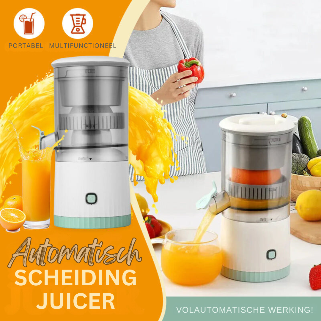 Portable Juicers – Rechargeable with Powerful Motor – Compact Citrus Juicer for Fresh Smoothies at Home or On the Go | Sansoti