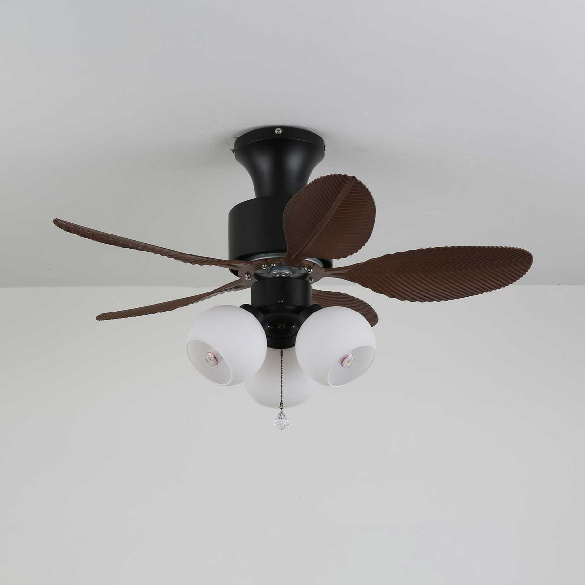 Plafondventilator Althea Vintage met Verlichting en Afstandsbediening 80 cm | Sansoti