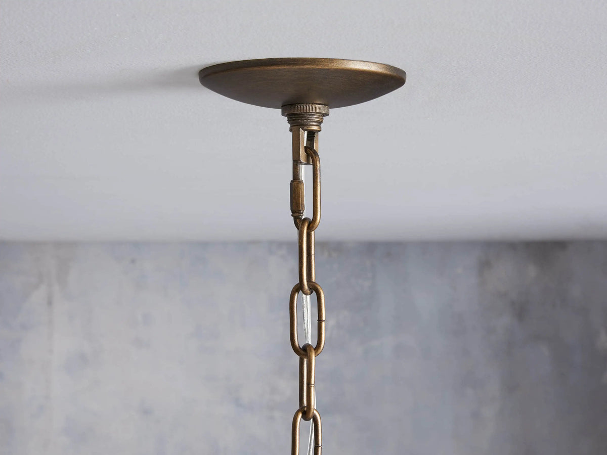 Woven Rattan Chandelier Layered Iron Frame Adjustable Height Pendant Light Dining Room Living Room Lighting | Sansoti
