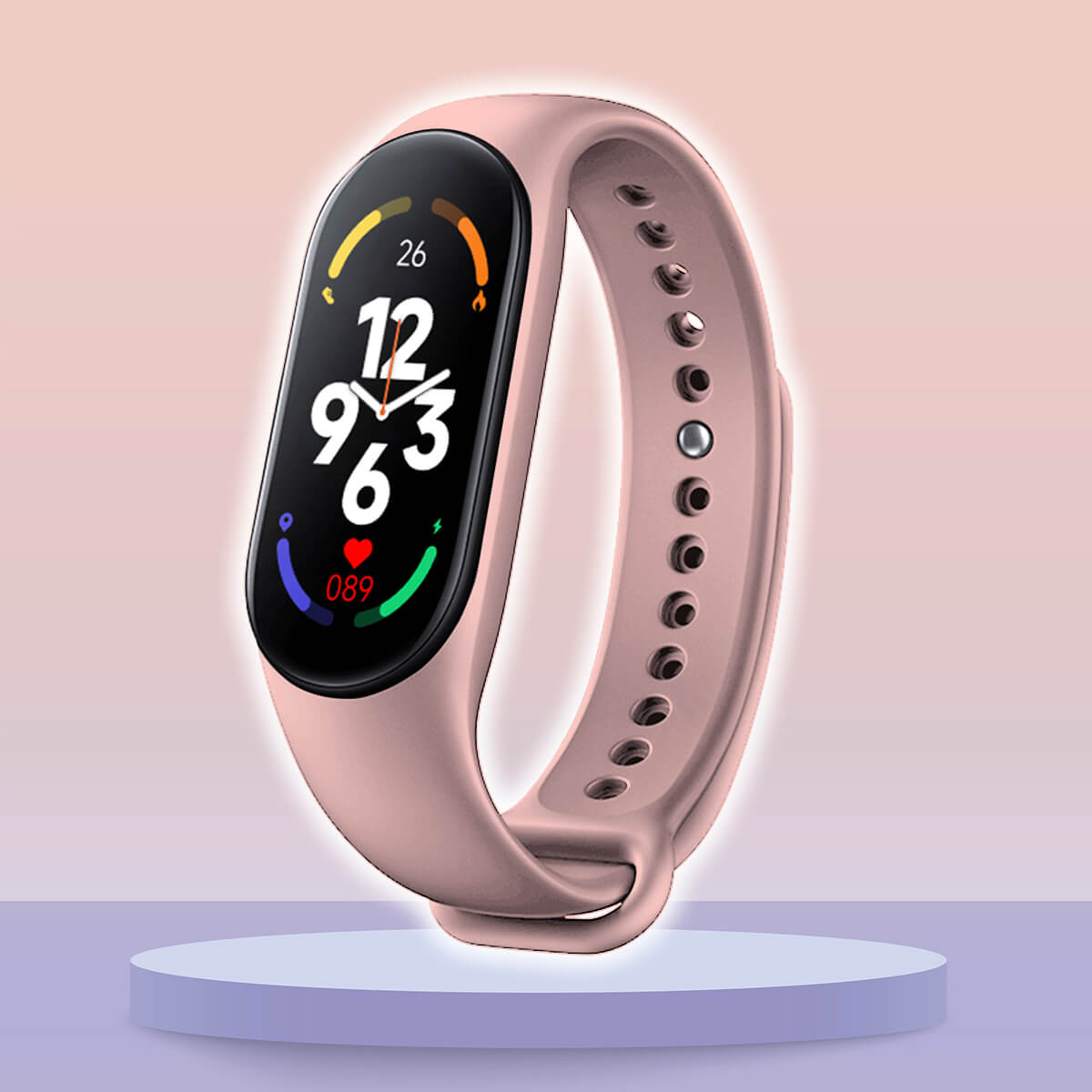 Smart Activity Tracker Watch for Kids with Heart Rate Monitor and GPS Black Blue Red Pink Yellow | Sansoti