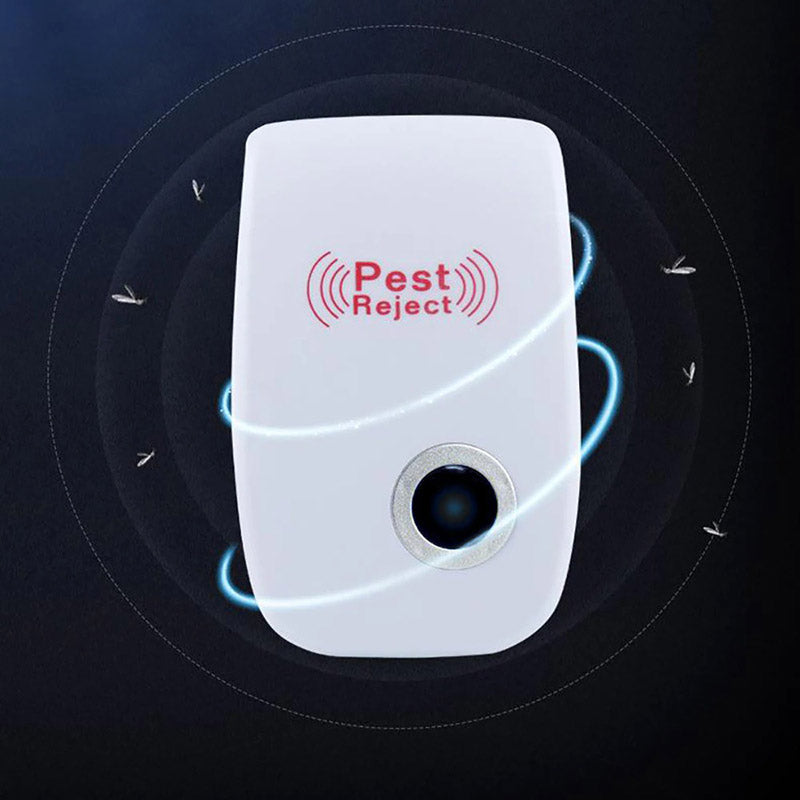 Ultrasonic Pest Repeller Set 22-65 kHz Silent Safe Plug-In Pest Control for Home Kitchen | Sansoti
