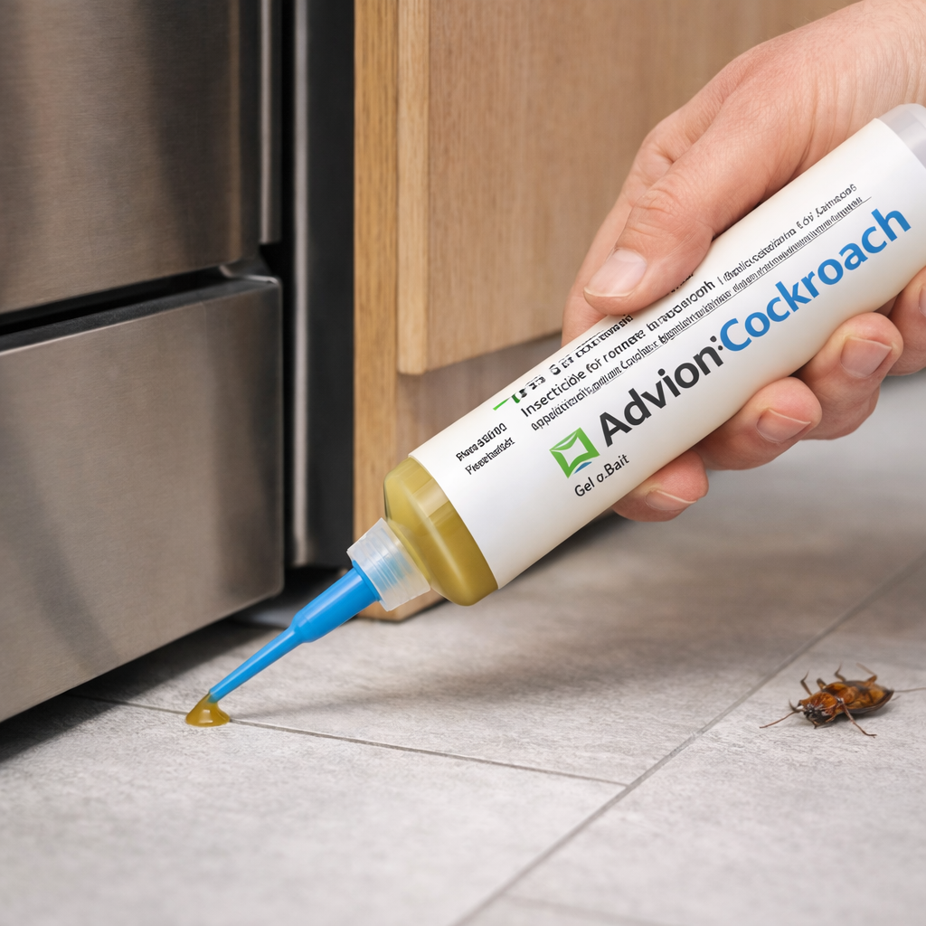 Insect Control Gel Bait Syringe 30g Indoor Use for Kitchen Bathroom Cracks Corners Effective | Sansoti
