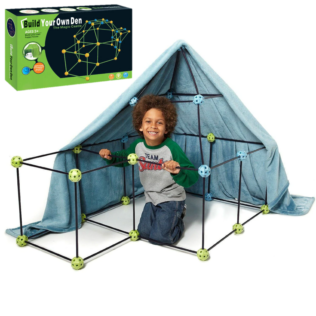 Bausatz Kinder Spiel-Festung STEM 72 Oder 144 Teile Kreativ | Sansoti