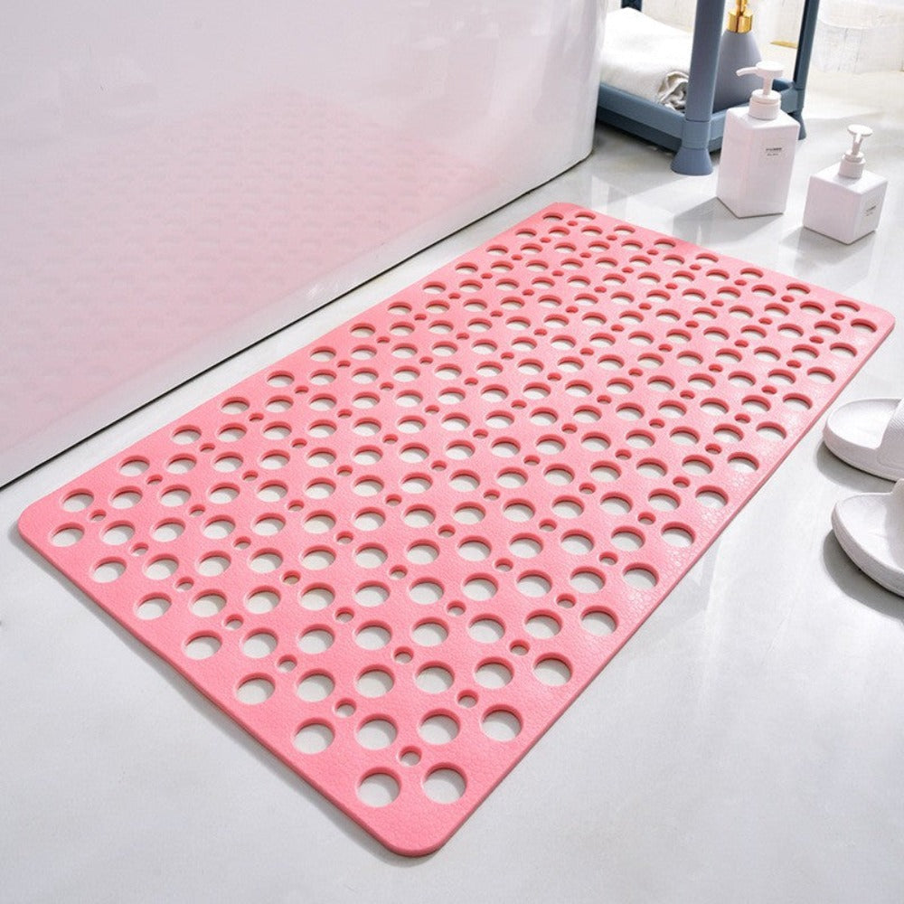 Antislip Douchematje met Zuignappen - Antibacterieel TPE Badmat - Sneldrogend & Veilig voor Douche en Bad | Sansoti