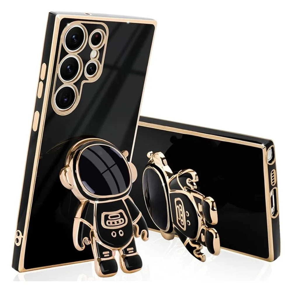 Phone Case with Astronaut Stand for Samsung Galaxy - TPU Protective Case with Universal Stand | Sansoti