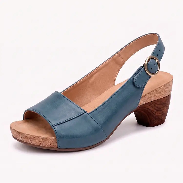Dames Peep Toe Sandalen met Hak – Comfortabel & Stijlvol voor Elke Gelegenheid | Sansoti
