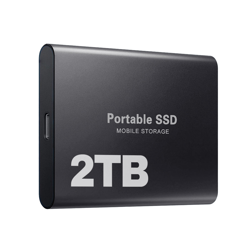 Externe SSD 2TB USB-C Snelle Opslag 1050MB/s Compact Draagbaar Schijf Computer Laptop Backup Beveiliging | Sansoti