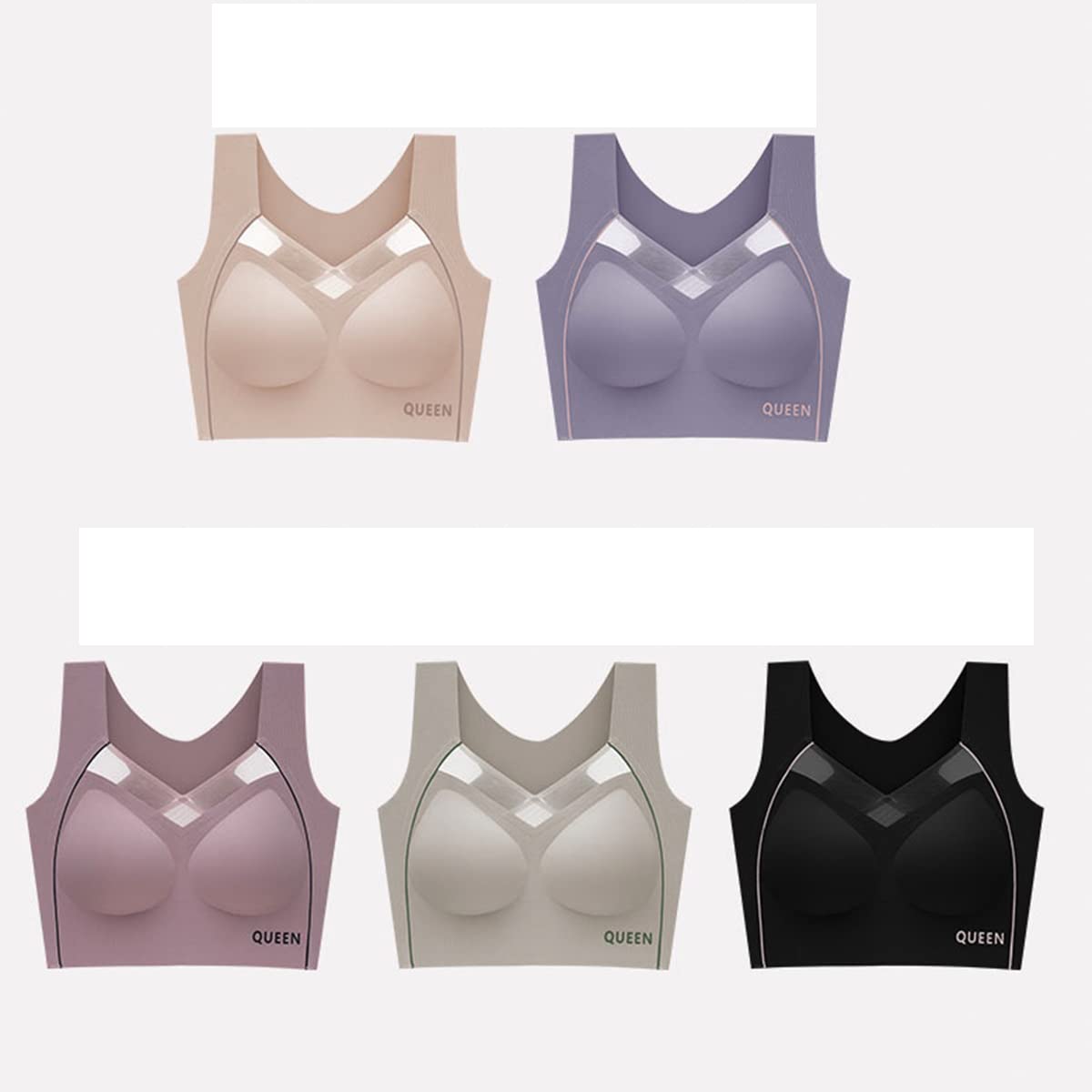 Push-Up Bra with Full Cup and Back Support for Optimal Comfort Natural Shape Everyday Wear Underwear | Sansoti