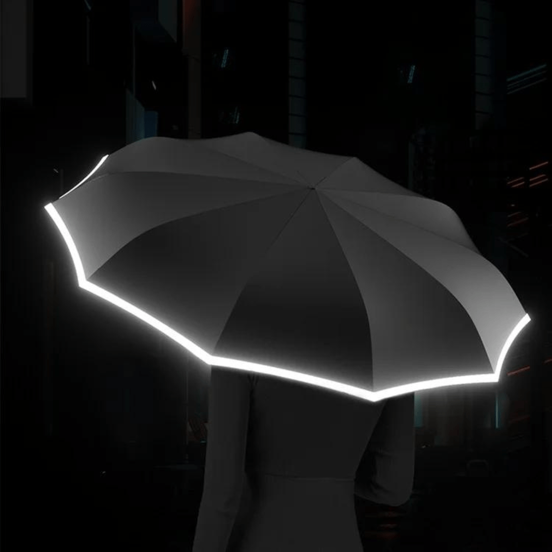 Automatic Folding Umbrella – Wind-Resistant Frame – Compact & Strong – Push-Button Mechanism – Water-Repellent Fabric – Rain Umbrella for City & Travel | Sansoti