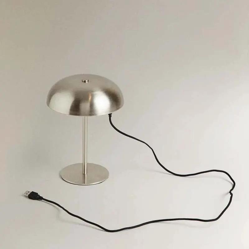 Wireless Rechargeable Dimmable Table Lamp Touch Control 3 Light Temperatures Adjustable Mood Lamp Indoor | Sansoti