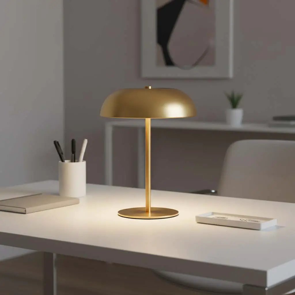 Wireless Rechargeable Dimmable Table Lamp Touch Control 3 Light Temperatures Adjustable Mood Lamp Indoor | Sansoti