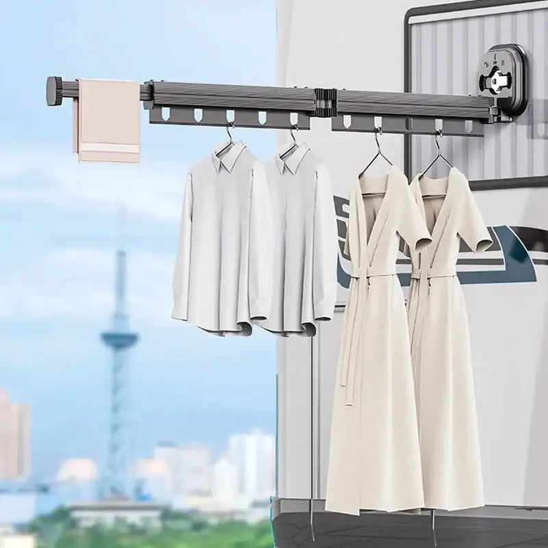 Foldable Drying Rack for Wall or Door – Space-Saving Foldable Drying Rack – Compact & Versatile Design for Small Spaces | Sansoti