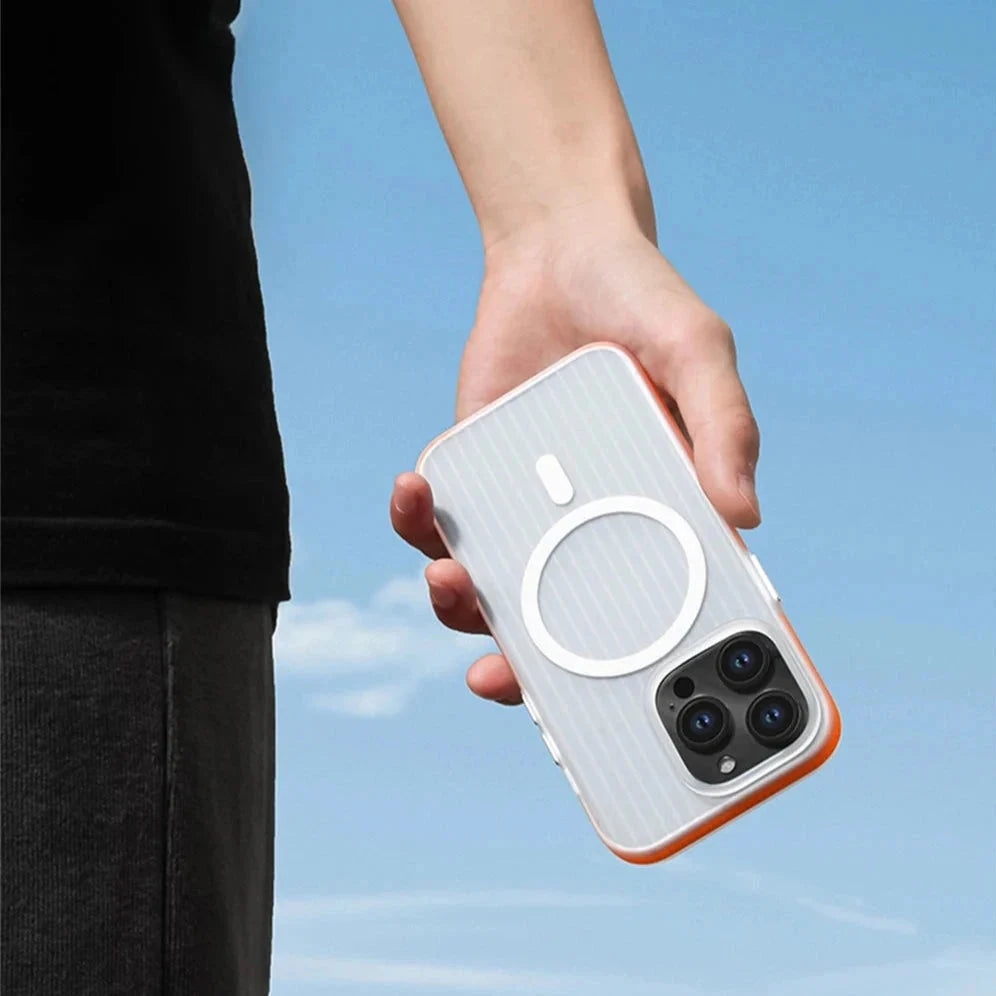 Non-Slip iPhone Case Ribbed TPU Protective Case Shockproof 12 13 14 15 16 17 Pro Max Air Precision | Sansoti