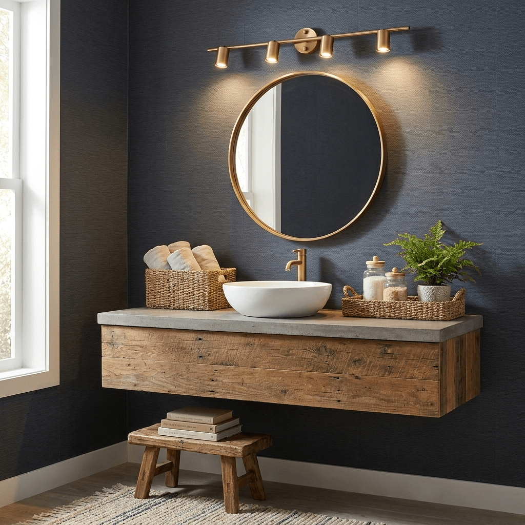 Adjustable wall lamp with brass or black finish – 2 to 4 light points | Sansoti