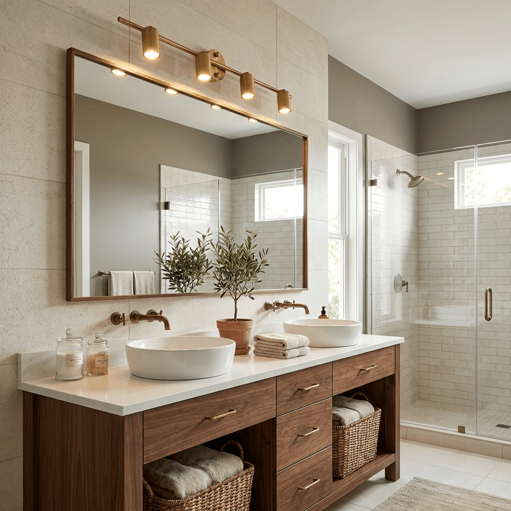 Adjustable wall lamp with brass or black finish – 2 to 4 light points | Sansoti