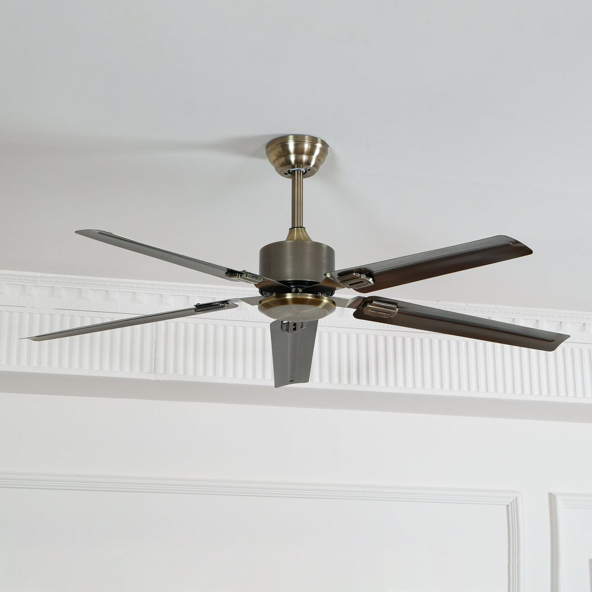 Premium Deckenventilator mit Fernbedienung Ø132cm 3 Geschwindigkeiten Deckenventilator mit leisem DC-Motor | Sansoti