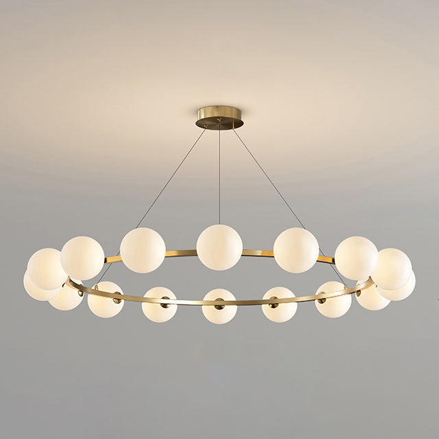 Moderne Kronleuchter mit Glaskappen – Stilvolles Metall-Design für Esszimmer, Wohnzimmer, Schlafzimmer, Restaurant | Sansoti