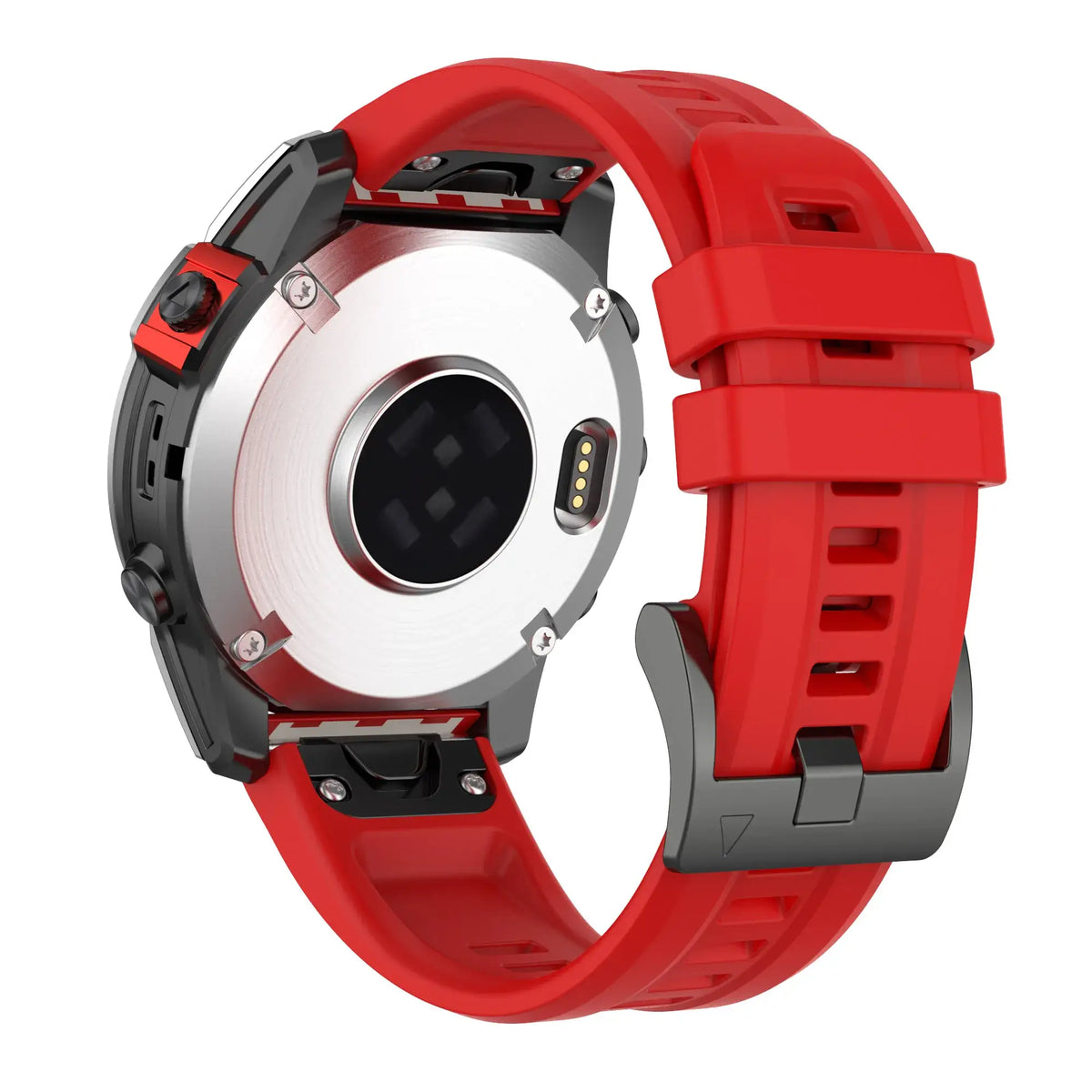 Silicone Smartwatch Band 20mm 22mm 26mm Adjustable Sports Watch Wristband Replacement Strap Comfortable | Sansoti