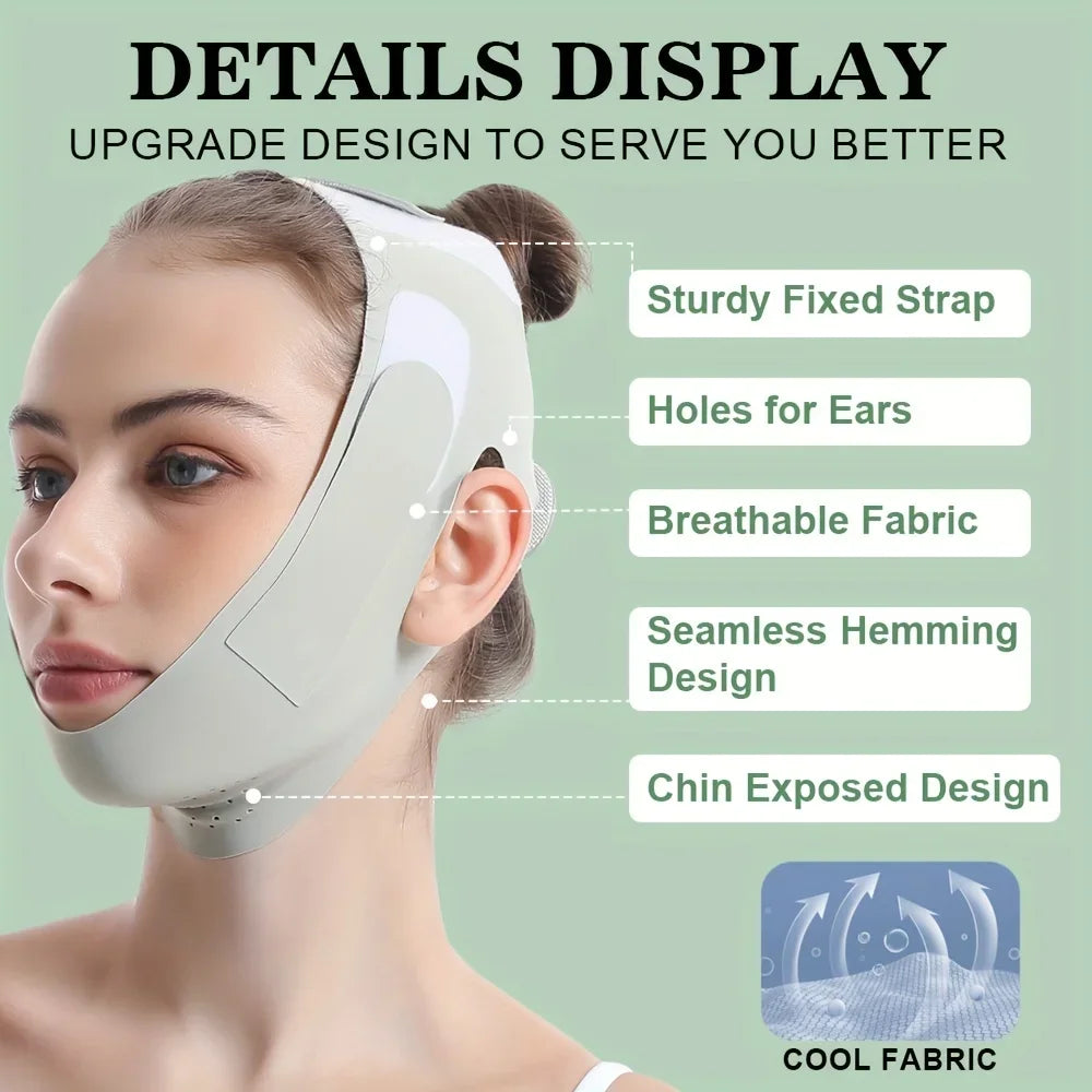 Face Lifting Band Jaw Contours V-Line Firming Facial Care | Sansoti