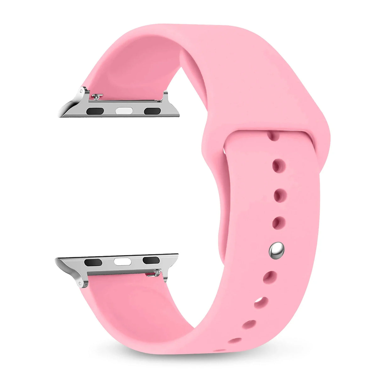 Wodoodporny silikonowy pasek do zegarka z regulowanym sportowym zapięciem do smartwatcha 38–49 mm, sportowy i wygodny | Sansoti