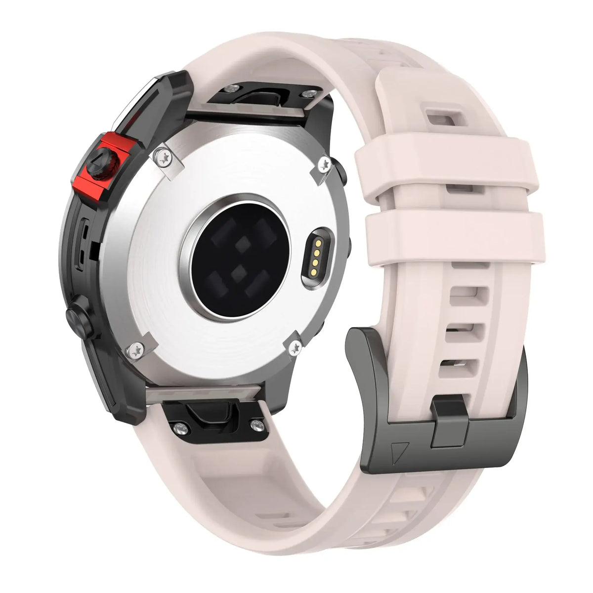 Silicone Smartwatch Band 20mm 22mm 26mm Adjustable Sports Watch Wristband Replacement Strap Comfortable | Sansoti