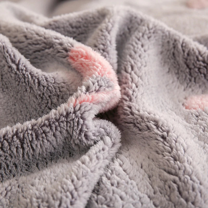Sansoti | Winter-Bettbezug aus weichem Teddy-Fleece – Extra warm & gemütlich