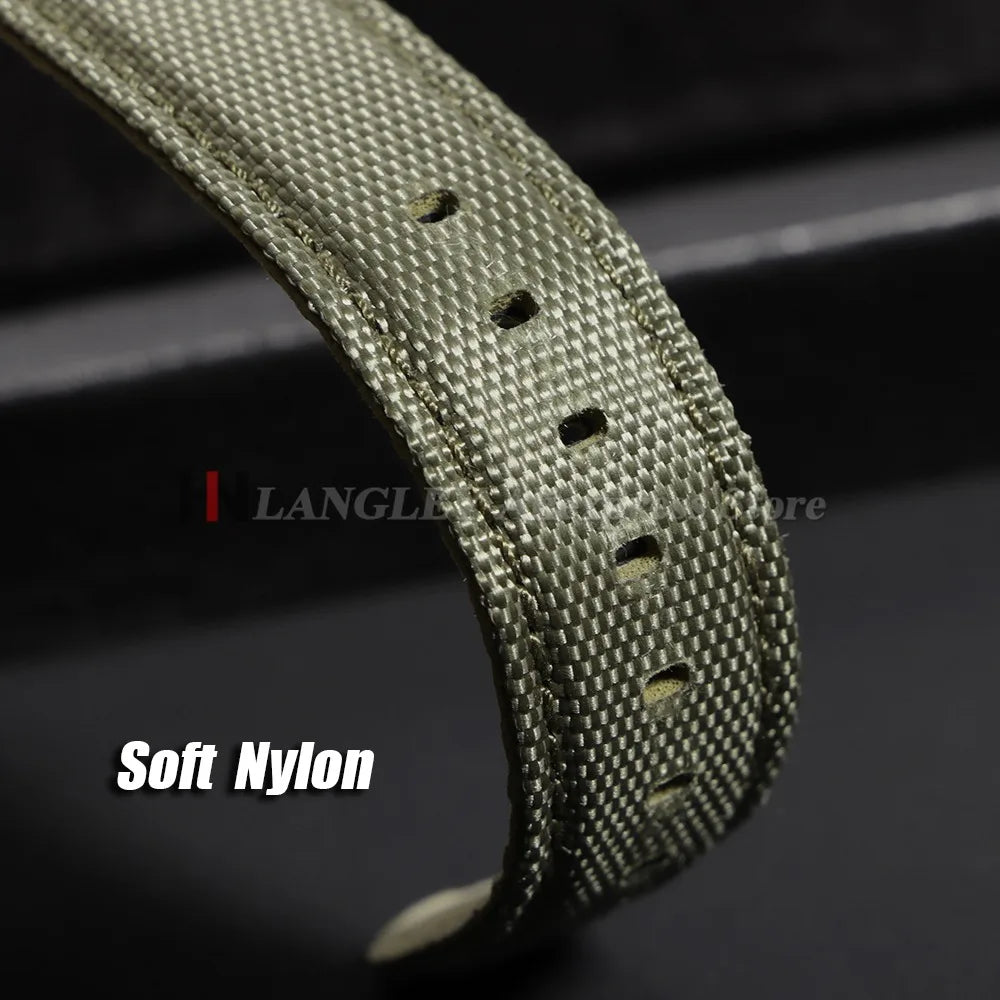 Nylon Sailcloth Watch Band Water-Resistant Quick-Release Universal Sports Watch Band 20mm 22mm Wristband | Sansoti