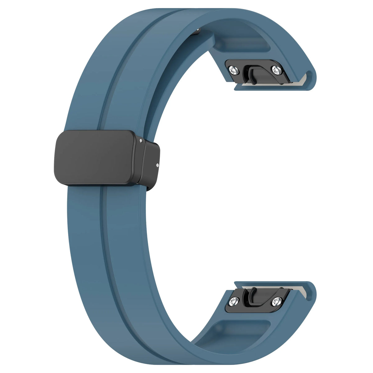 Silicone Smartwatch Band 20mm 22mm 26mm Adjustable Sports-Friendly Comfortable Stylish Watch Band | Sansoti