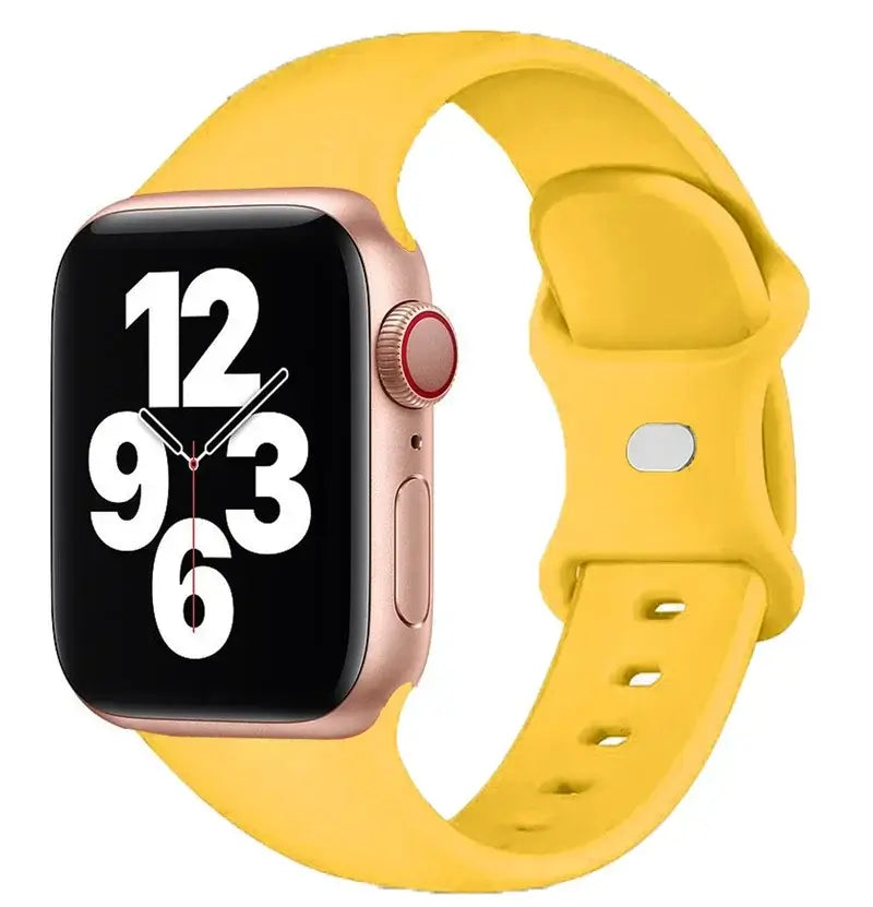 Water-Resistant Flexible Silicone Smartwatch Band Soft Watch Strap for Active Daily Use | Sansoti
