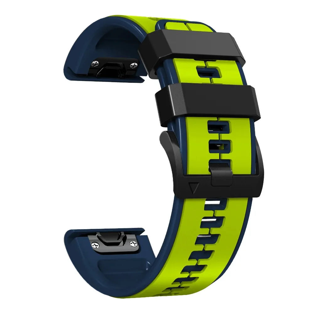 Silicone Watch Band with Quick Release 22mm 26mm Smartwatch Wristband Sports Band Comfortable Water-Resistant | Sansoti