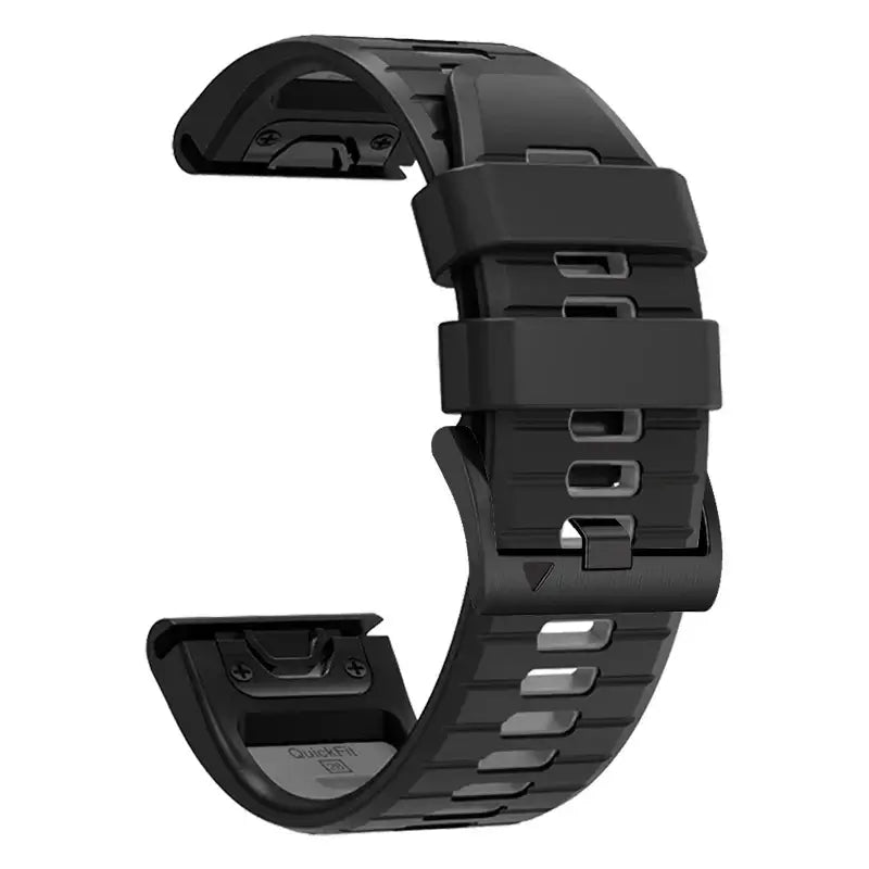 Silicone Smartwatch Band Quick-Release 22mm 26mm Sporty Comfortable Wristband for Everyday Active Use | Sansoti