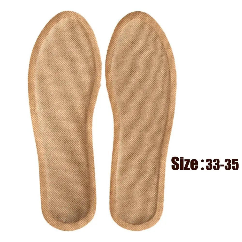 Self-Heating Insoles without Electricity 12 Hours of Warmth Winter Foot Warmers Comfortable Shoes | Sansoti