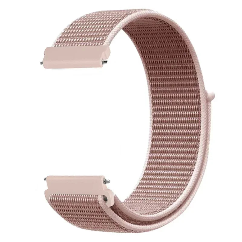 Regulowany nylonowy pasek sportowy do smartwatcha 20mm 22mm, oddychający, lekki pasek do zegarka sportowego i fitnessu | Sansoti