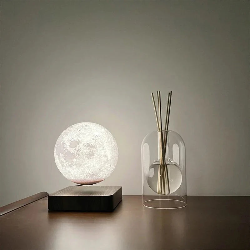 Glass Aroma Diffuser Hollow Transparent with Wooden Lid and Scent Sticks for Essential Oils Living Room Bedroom Aromatherapy | Sansoti