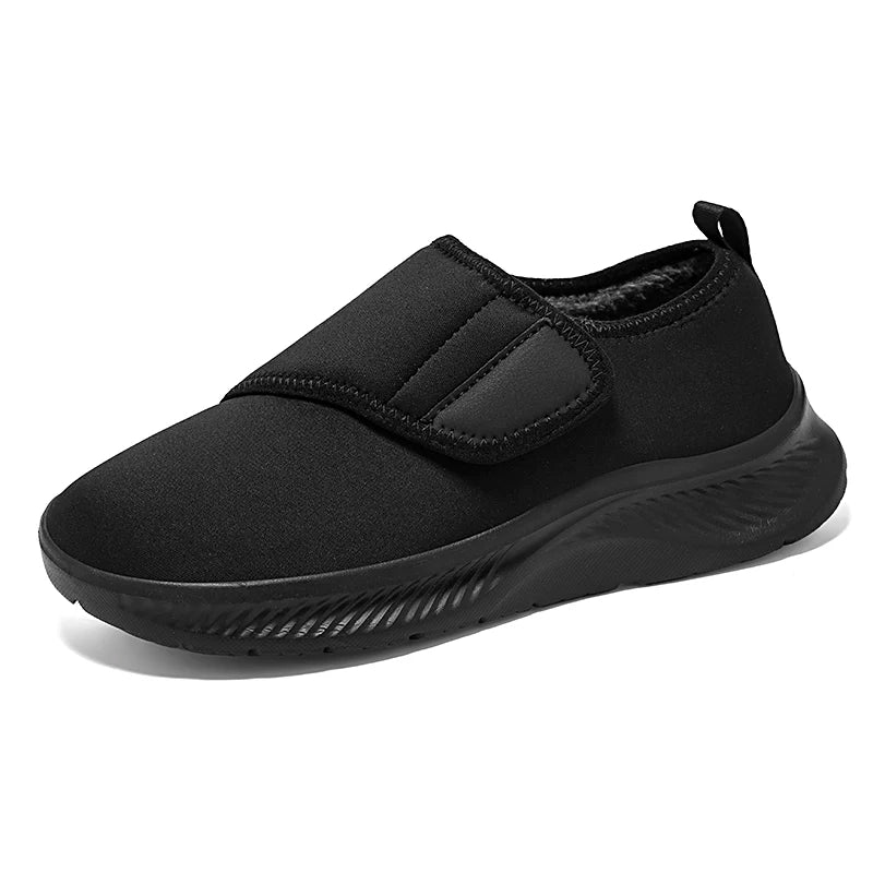 Verstellbare Hausschuhe mit weichem Futter für empfindliche Füße, Winter, Unisex, komfortable rutschfeste Sohle für zu Hause | Sansoti