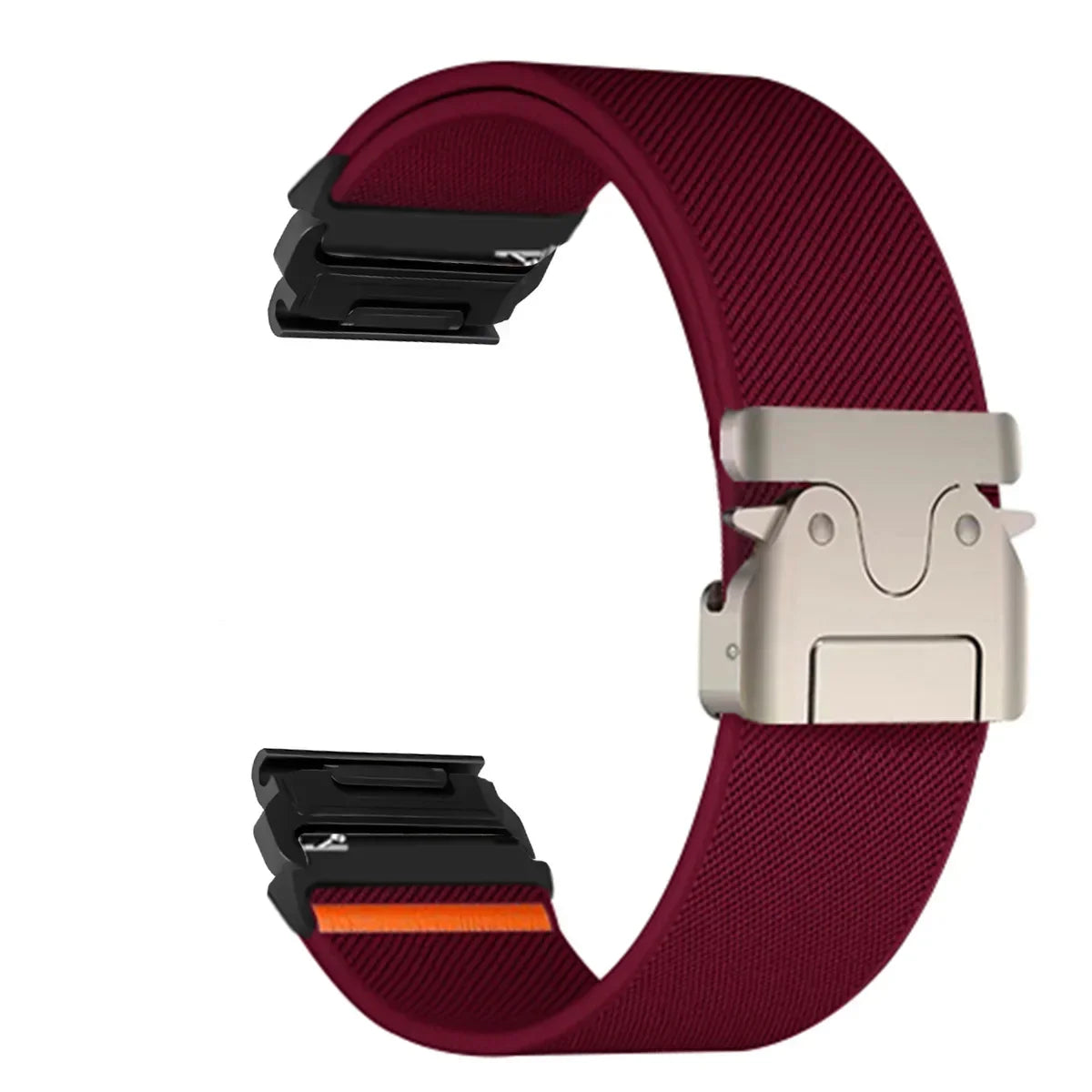 Bracelet de smartwatch en nylon 22-26 mm, design militaire, réglable, unisexe, bracelet de sport universellement compatible | Sansoti