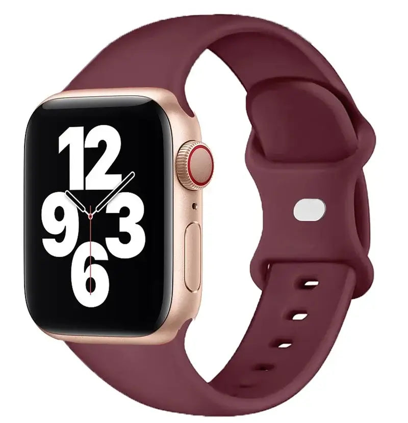 Water-Resistant Flexible Silicone Smartwatch Band Soft Watch Strap for Active Daily Use | Sansoti