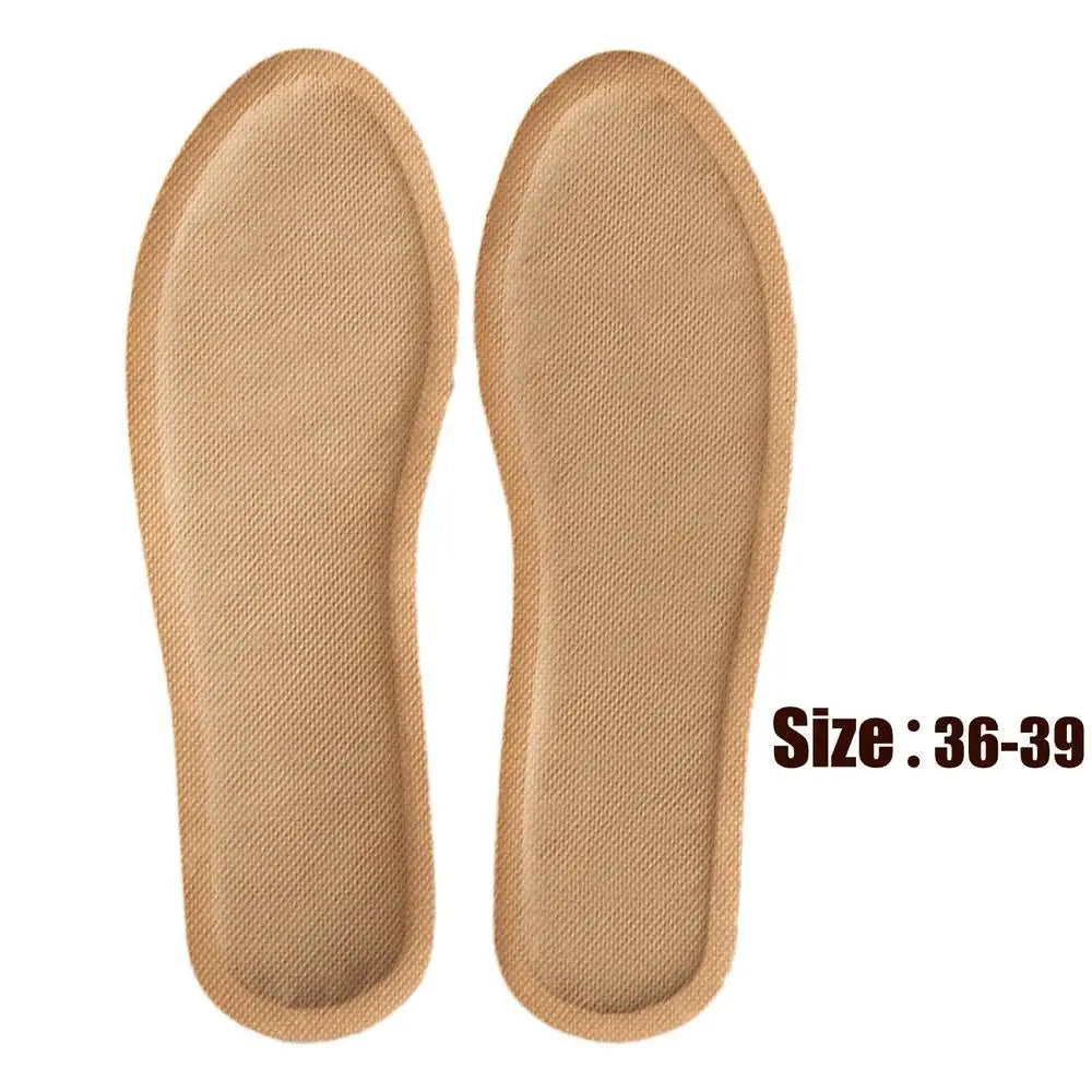 Self-Heating Insoles without Electricity 12 Hours of Warmth Winter Foot Warmers Comfortable Shoes | Sansoti