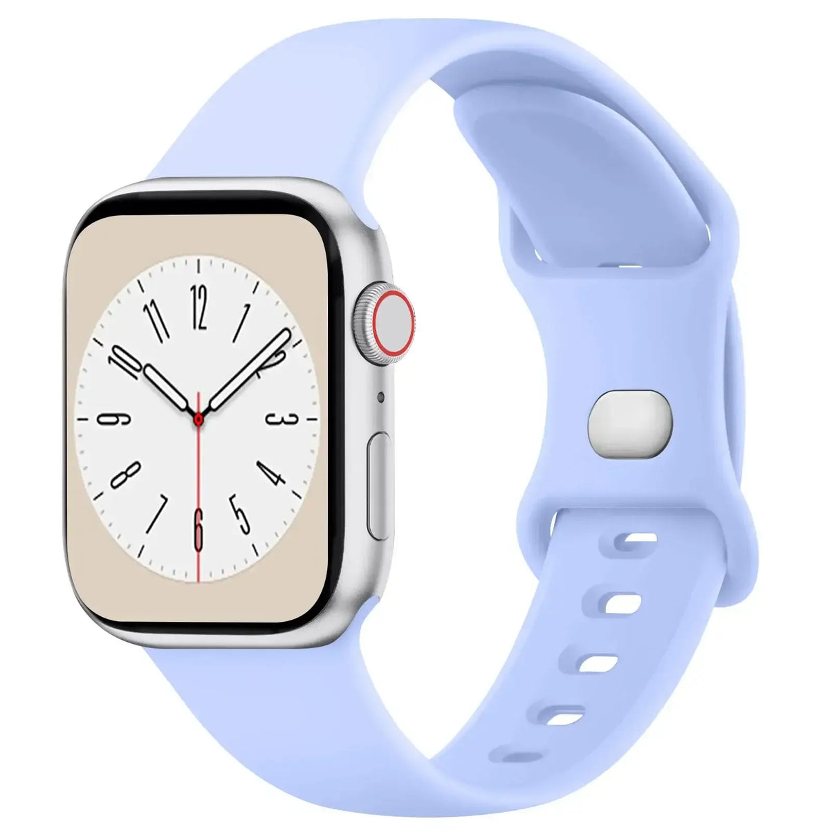 Siliconen Smartwatch Bandje – Ademend Flexibel Horlogeband Verstelbaar Comfortabel – Voor Alle Pols Maten | Sansoti