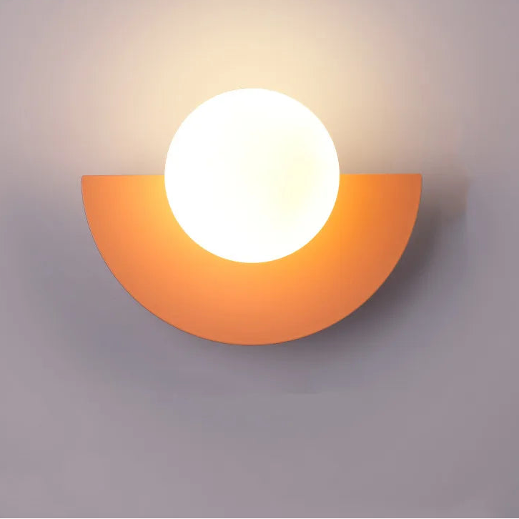 Moderne LED-Wandleuchte mit Geometrischem Design für Wohnzimmer & Schlafzimmer | Sansoti