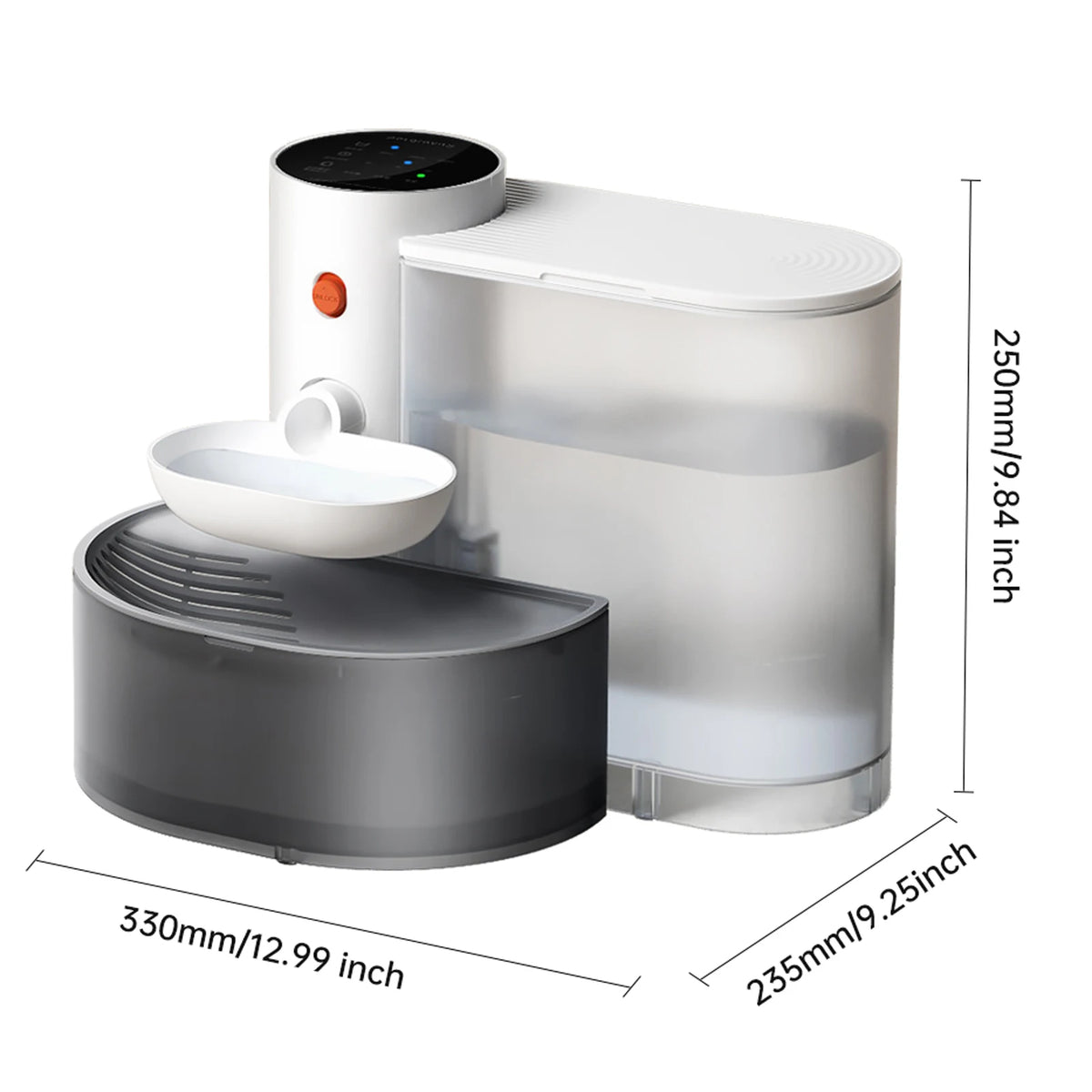 Draadloze Drinkfontein Kat 3L Oplaadbaar Automatische Huisdierdispenser met Filtersysteem voor Schoon Water | Sansoti